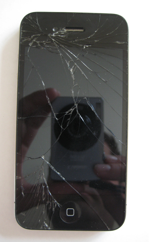 Apple iphone 4 scherm voor reparatie 