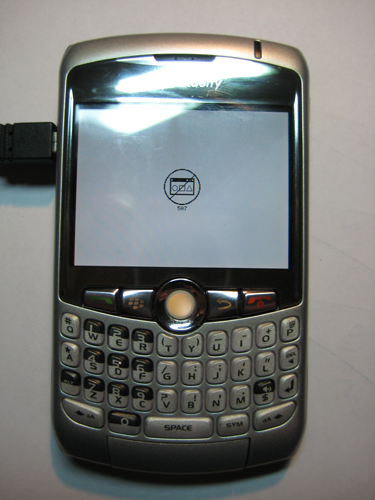 Blackberry software probleem