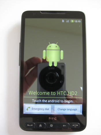 Htc HD2 android installatie