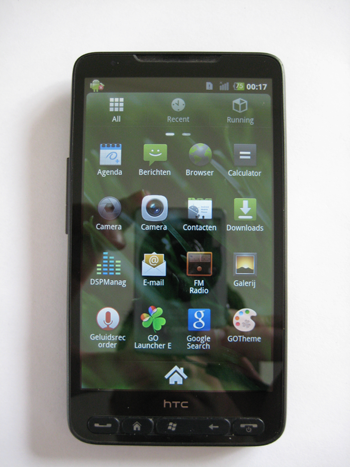 Htc HD2 android installatie