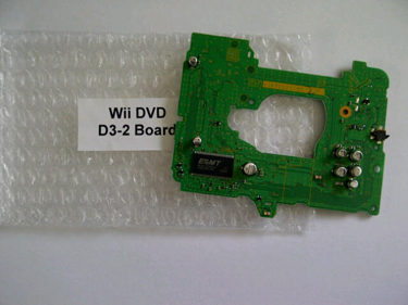 Nintendo wii dvd drive mainboard d3-2